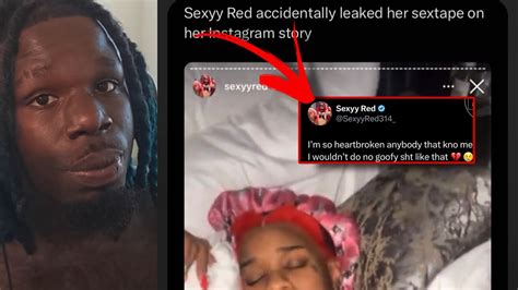 sexxy red leaked|Sexyy Red Addresses Sex Tape Leak, Says It Wasnt Deliberate